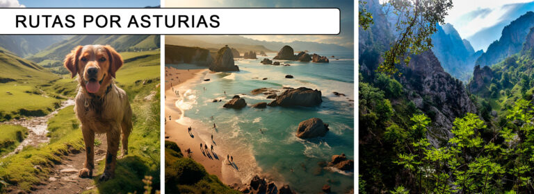 Explora las mejores rutas para disfrutar con tu perro en Asturias.
